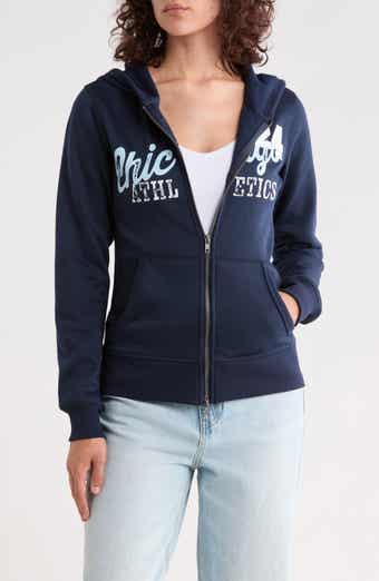 Fitted Zip Up Hoodie