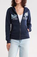 Madden Girl Fitted Zip Up Hoodie