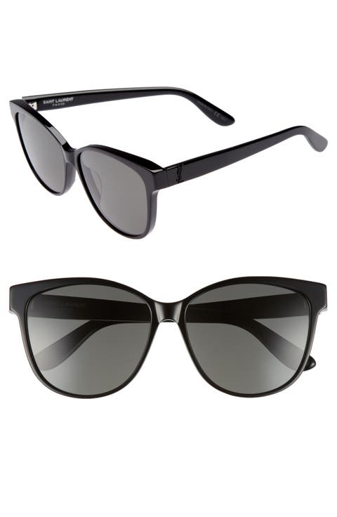 58mm Cat Eye Sunglasses