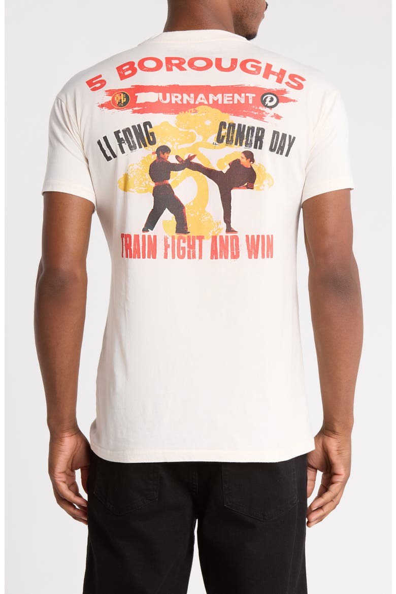 Train Fight And Win Graphic Tee, Alternate, color, NATURAL