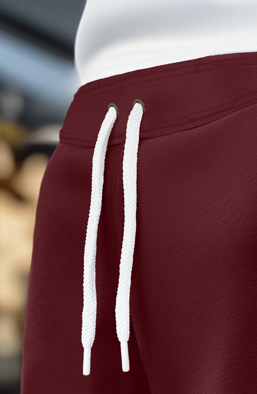 Dalix Astronaut Jogger Sweatpant In Maroon