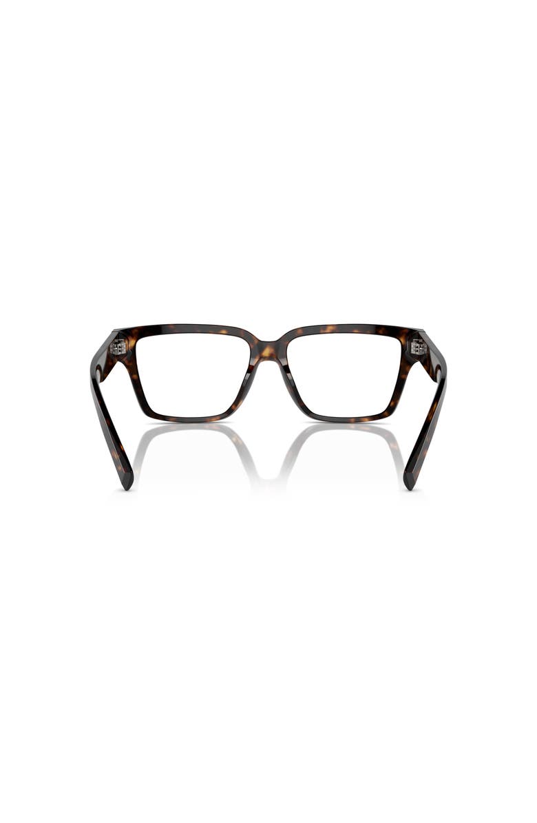 Dolce&Gabbana 53mm Square optical glasses, Alternate, color, Tortoise