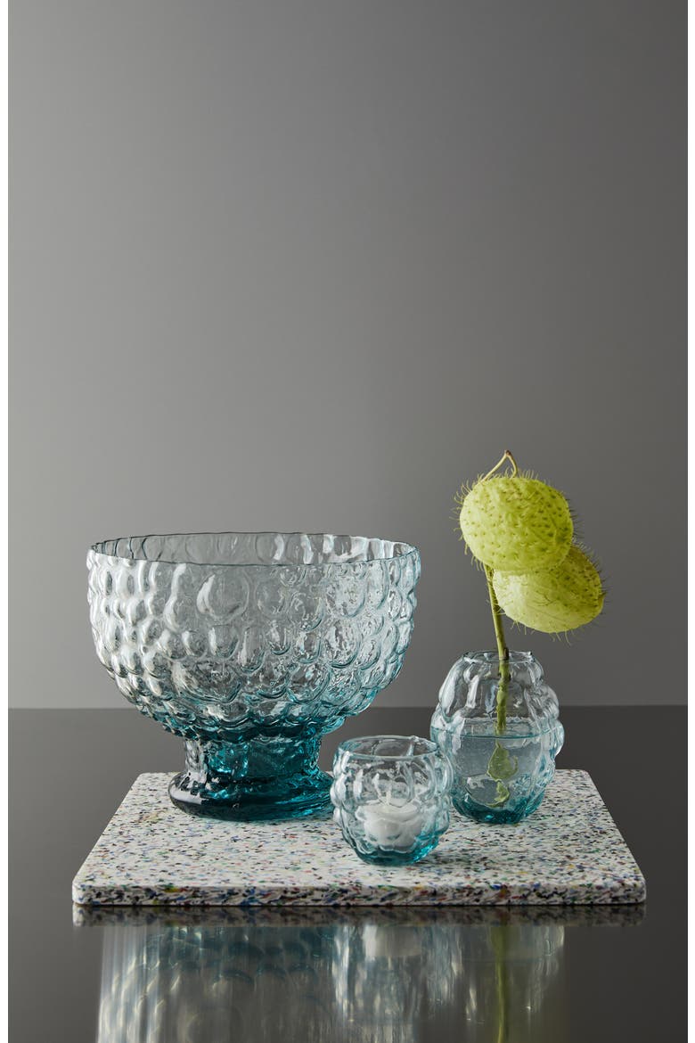Moss Circular Glass Bowl, Alternate, color, BLUE