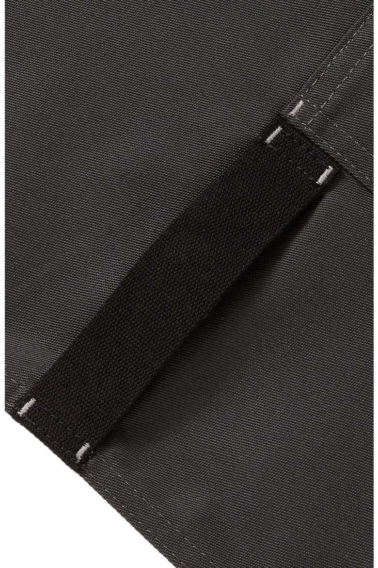 The Essential Apron - Char Grey Cotton Canvas, Alternate, color, Char