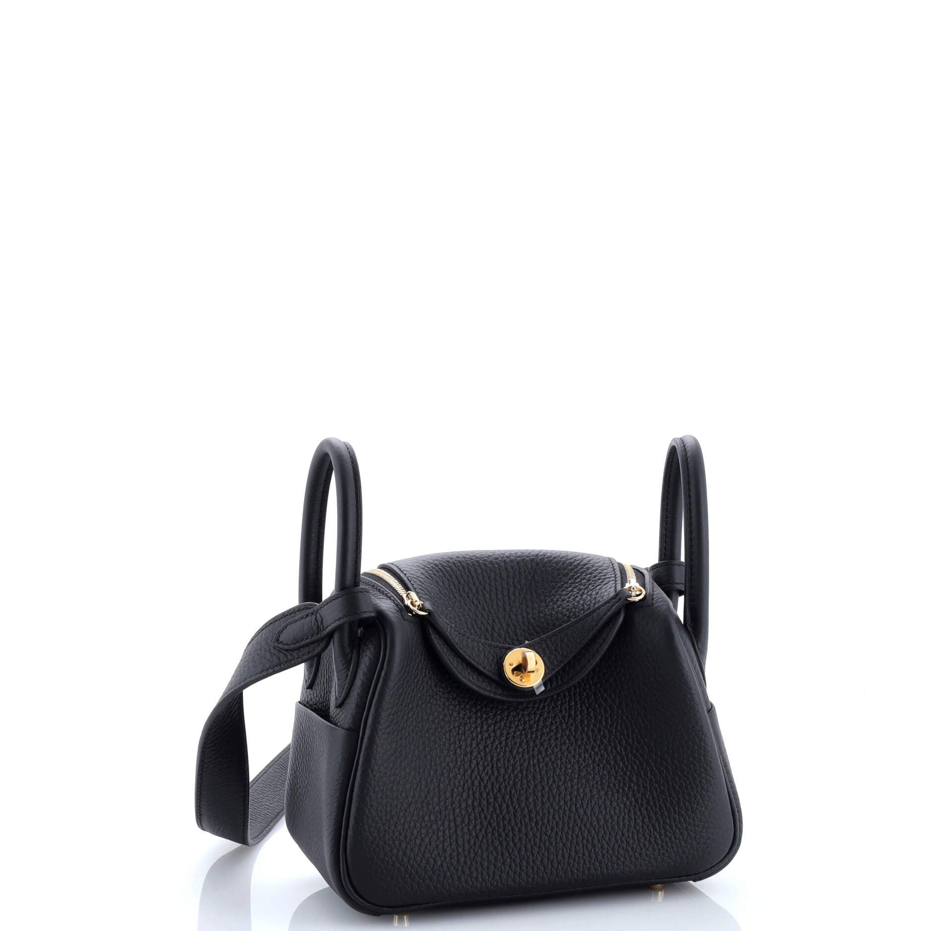 Pre-Owned Hermes Lindy Bag Clemence Mini, Alternate, color, 