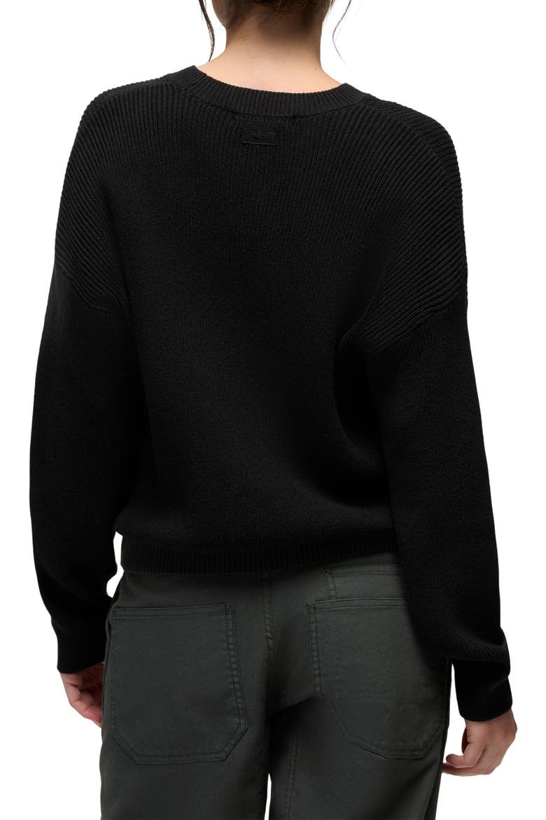 Divine Day Sweater, Alternate, color, BLACK