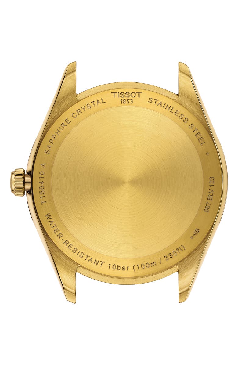 Tissot Ballade Bracelet Watch, 40mm, Alternate, color, Black