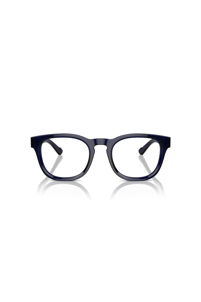 49mm Round optical glasses, Alternate, color, Blue