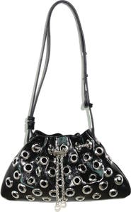 Petit Moments Rivit Faux Leather Shoulder Bag