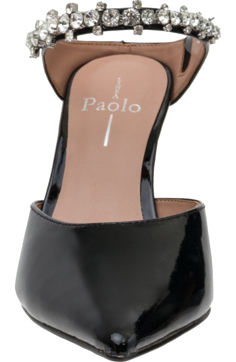 Linea Paolo Ynez Pointed Toe Pump, Alternate, color, Black Pat