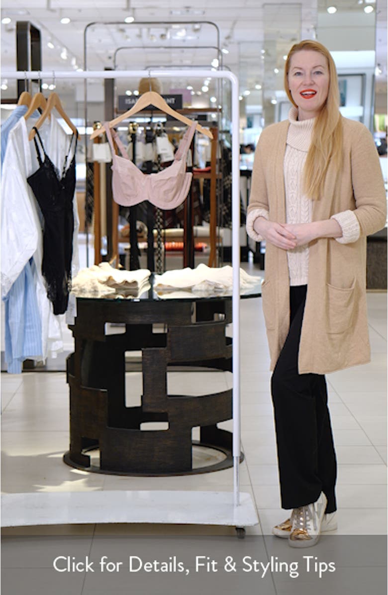 Serene Underwire Stretch Side Support Bra, sales video thumbnail