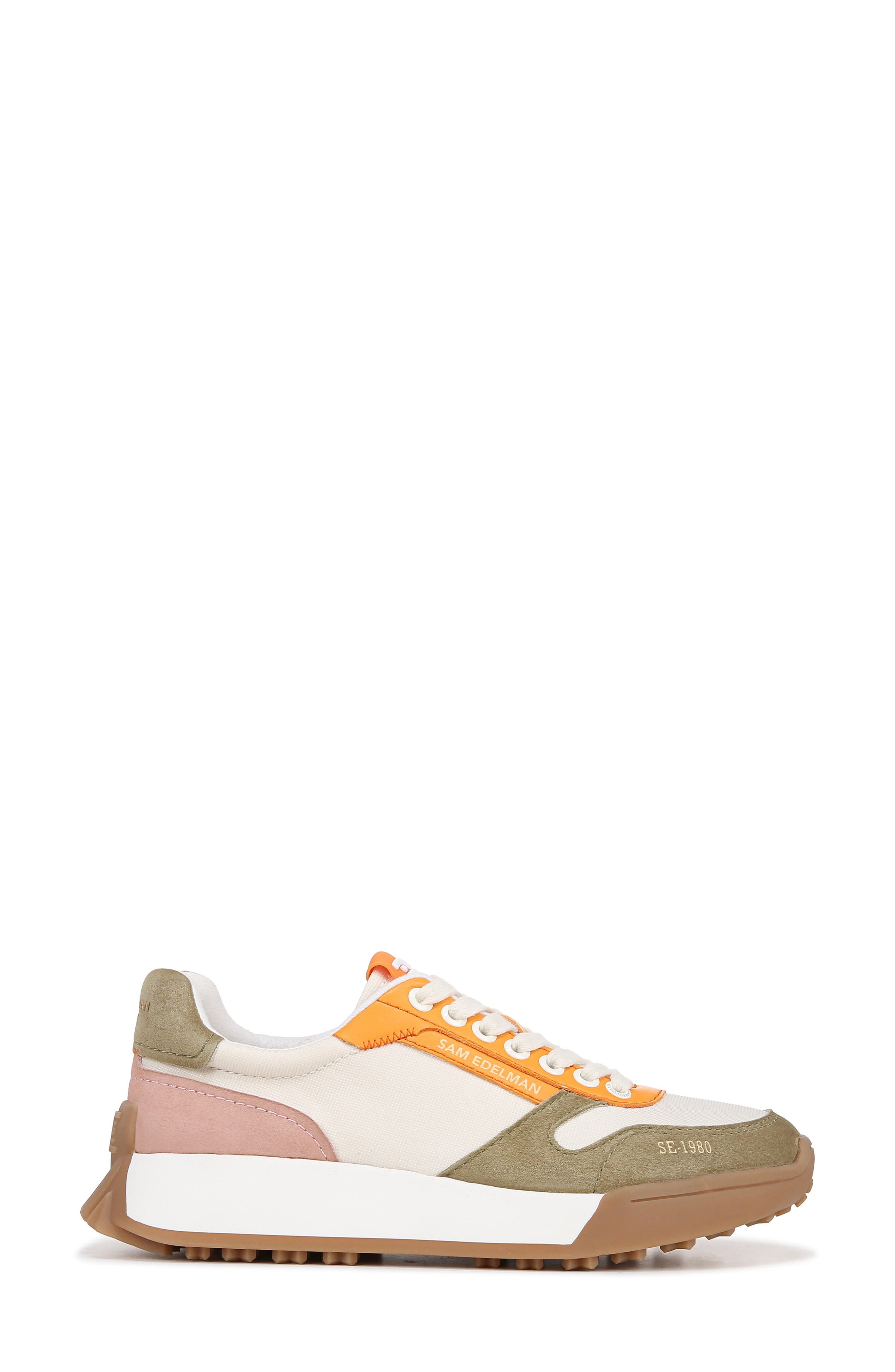 Layla Sneaker, Alternate, color, KHAKI MULTI