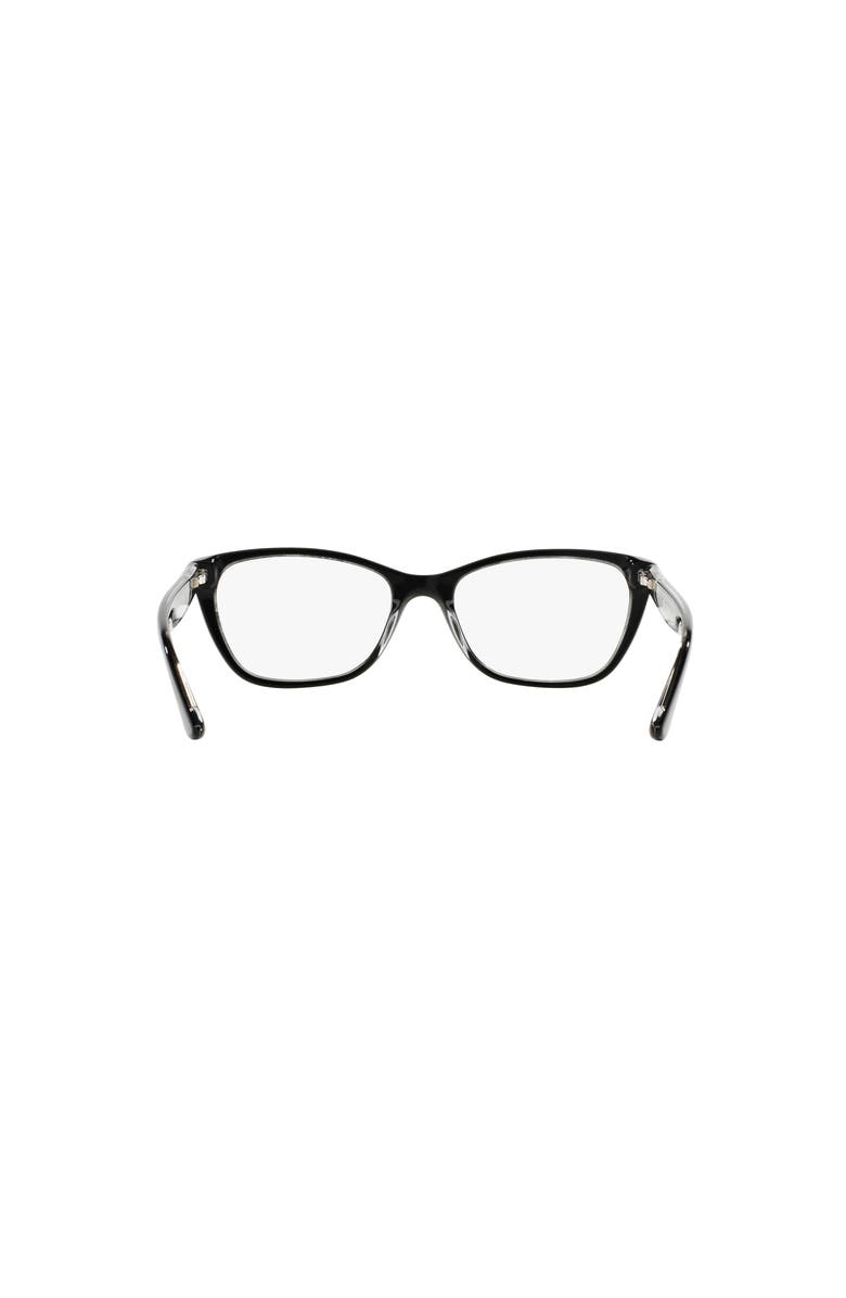 Vogue Eyewear 53mm Cat Eye optical glasses, Alternate, color, Black