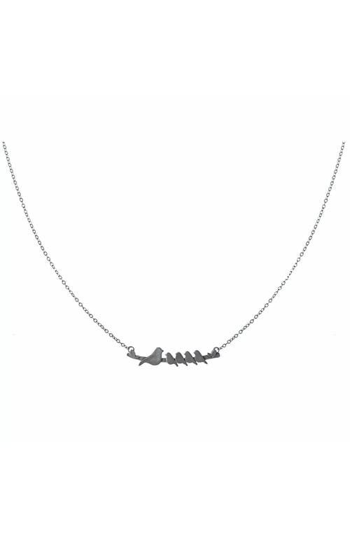 Figs And Ginger Mother Nestling Birds Necklace