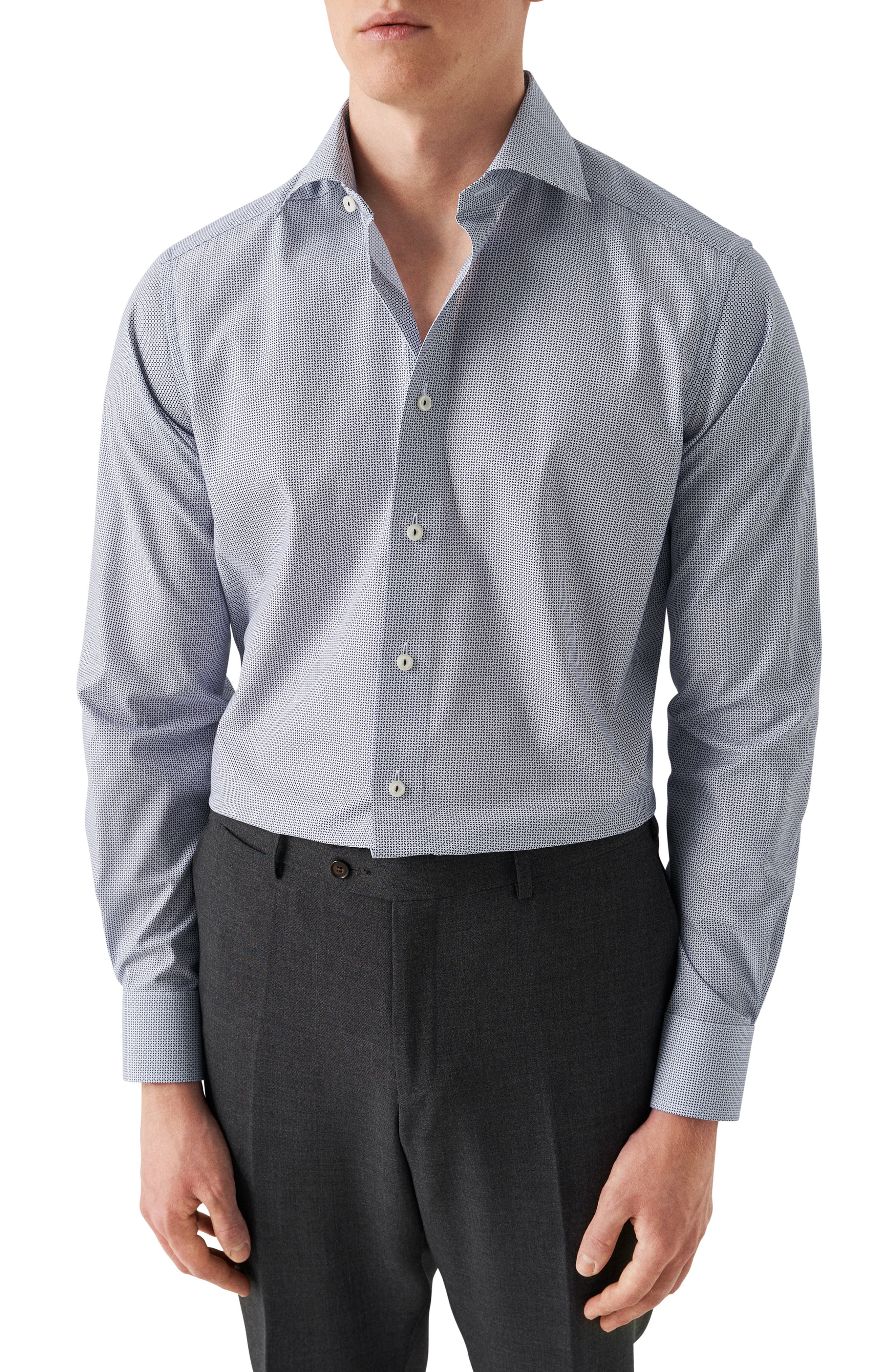 Eton Contemporary Fit Twill Dress Shirt (Men) | Nordstrom