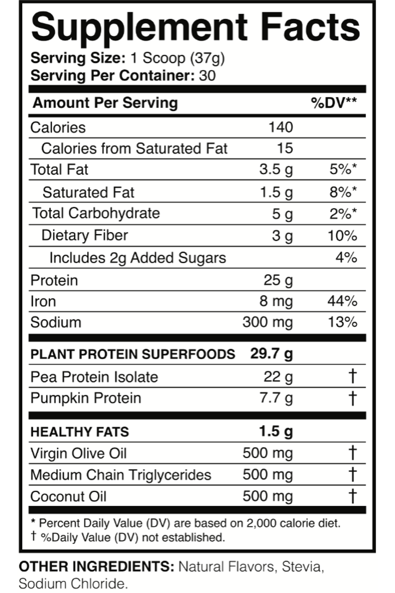 Plant Protein, Alternate, color, Chocolate Cake