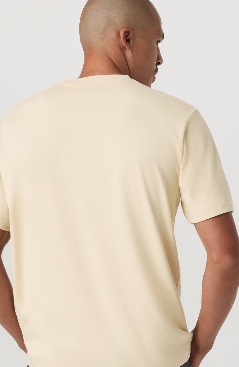 Vuori Relaxed Fit Organic Cotton T-Shirt, Alternate, color, Ivory