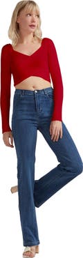 Belle & Bloom Forget Me Not Knit Crop