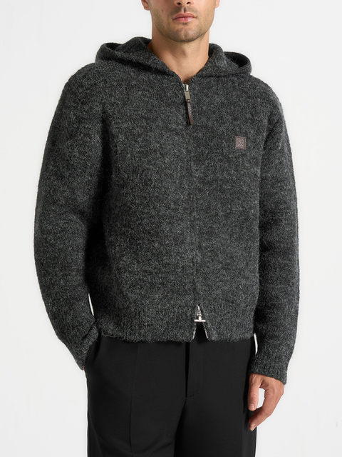 Billie Unisex Brushed Wool Zip Hoodie