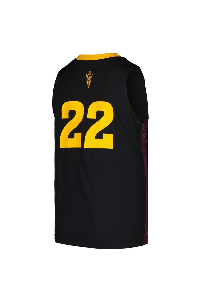 Youth adidas #22 Black Arizona State Sun Devils Swingman Jersey, Alternate, color, Black