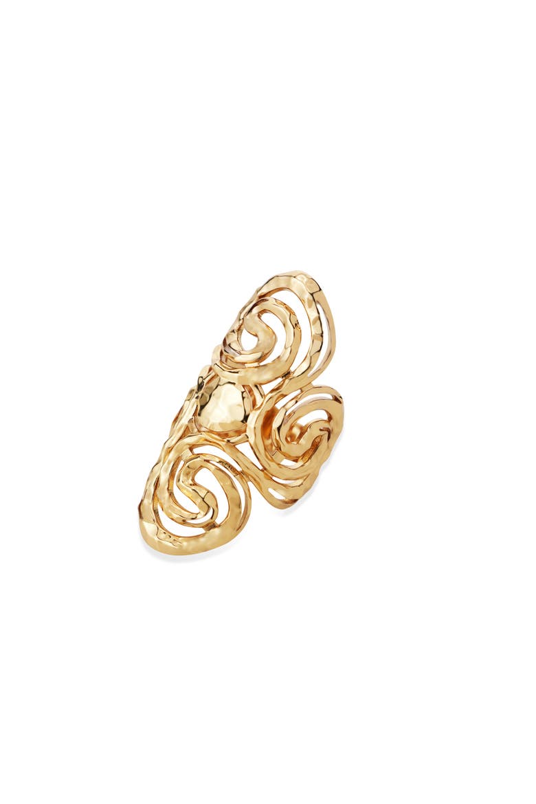 Eternal Spiral Ring, Main, color, Gold