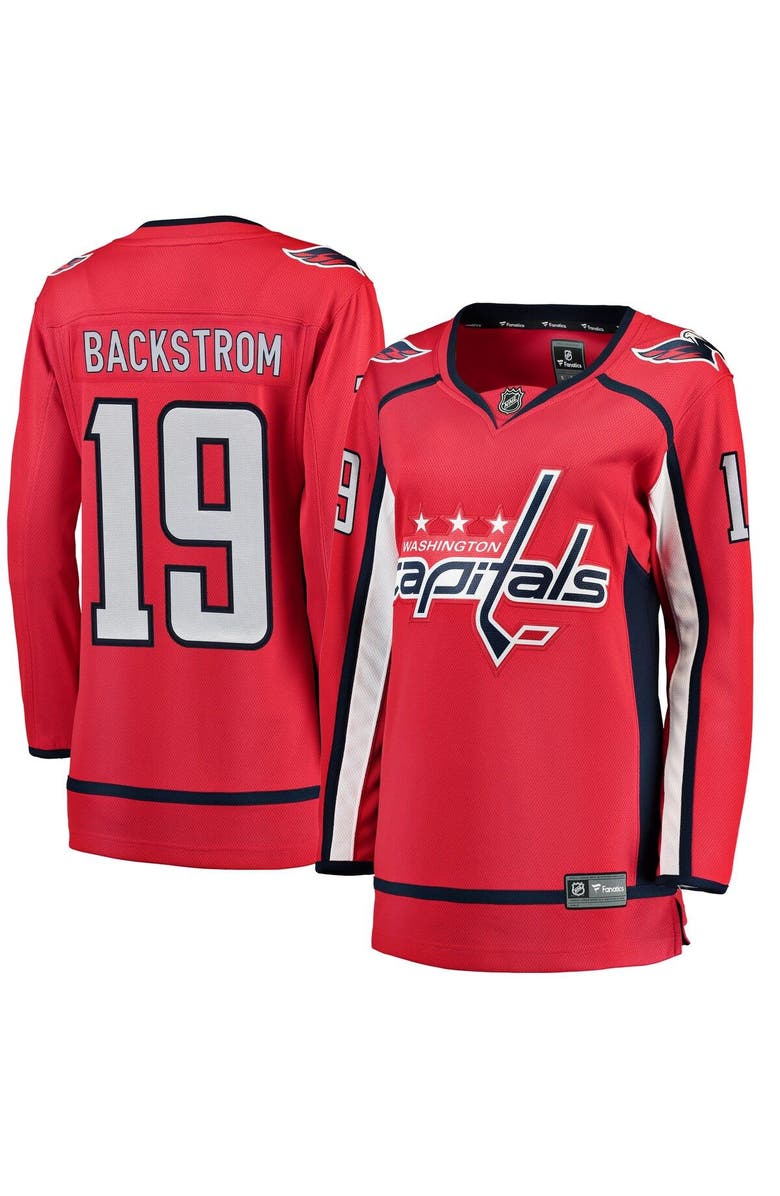 FANATICS Women's Fanatics Branded Nicklas Backstrom Red Home Breakaway Player Jersey, Alternate, color, Red