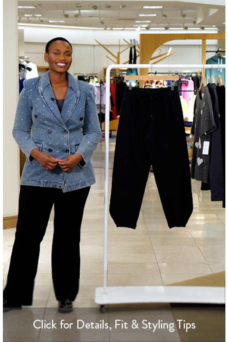 LuxeFleece Barrel Leg Sweatpants video