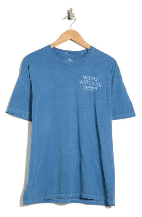 Plymouth Whale Watching Graphic T-Shirt