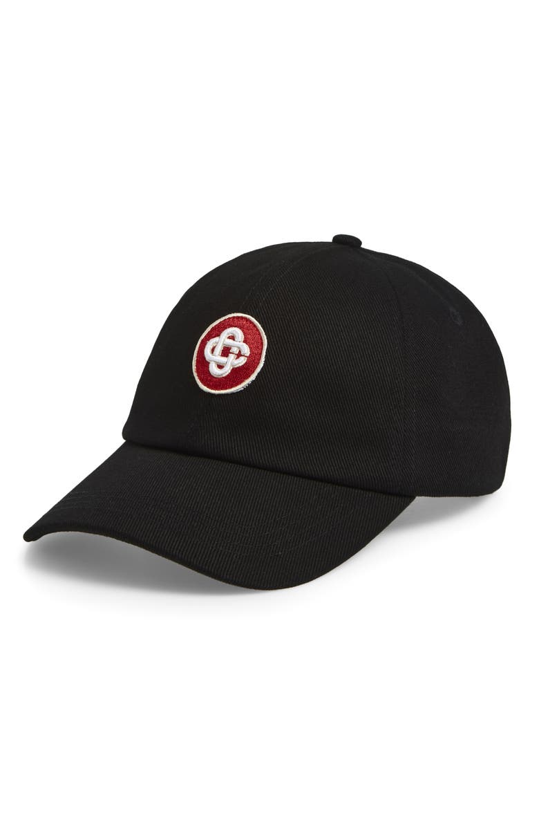 Casablanca Logo Round Embroidery Cap, Main, color, Casablanca Logo