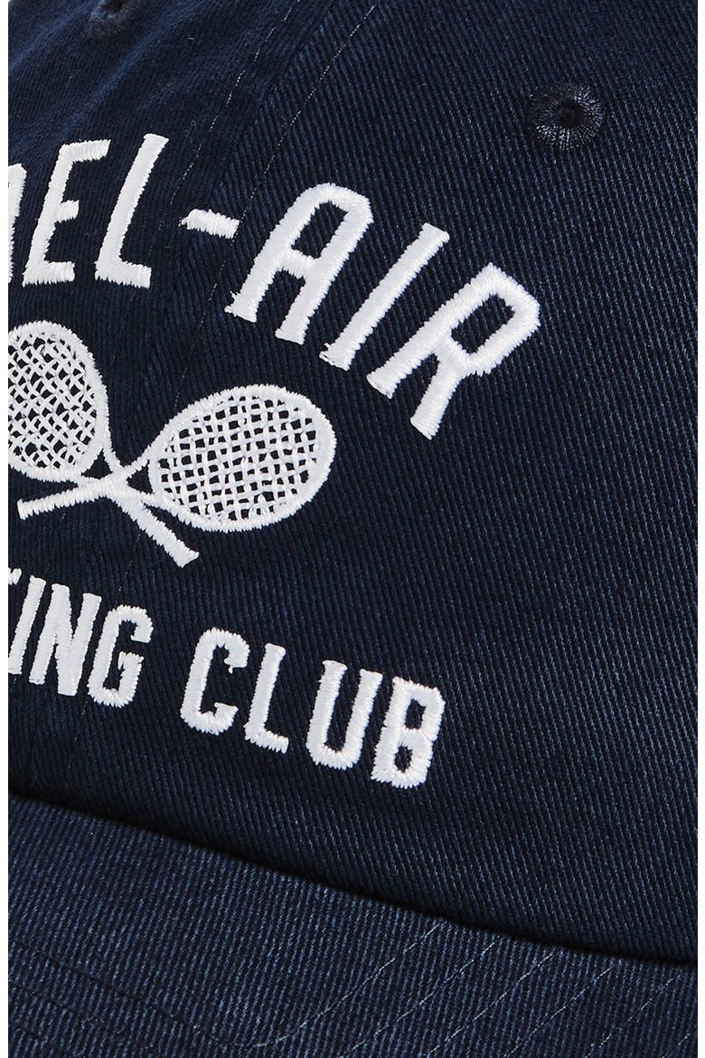 Bel-Air Club Cotton Baseball Cap, Alternate, color, NAVY