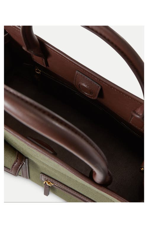 Veronica Beard Dash Cargo Top Handle Bag In Green