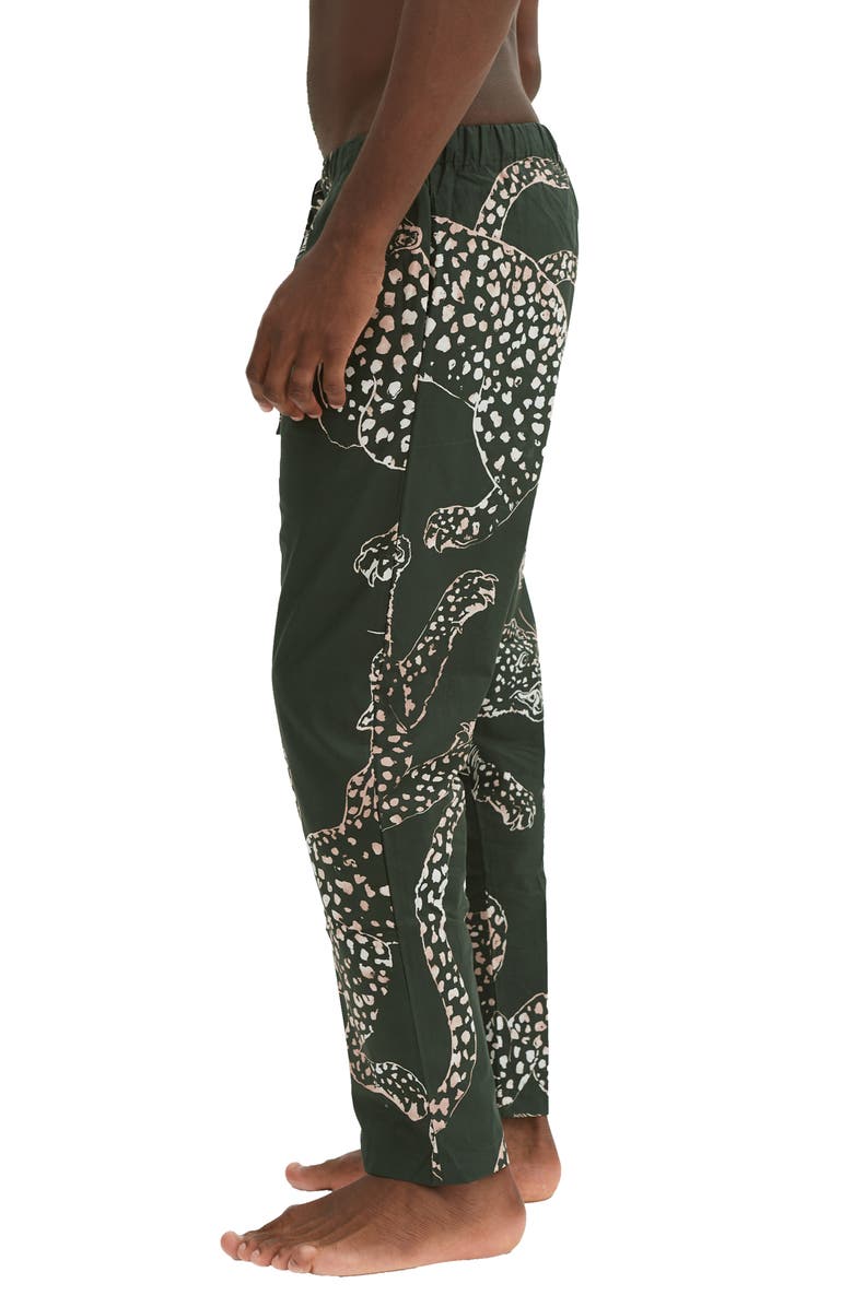 Desmond & Dempsey Print Cotton Pajama Pants, Alternate, color, 