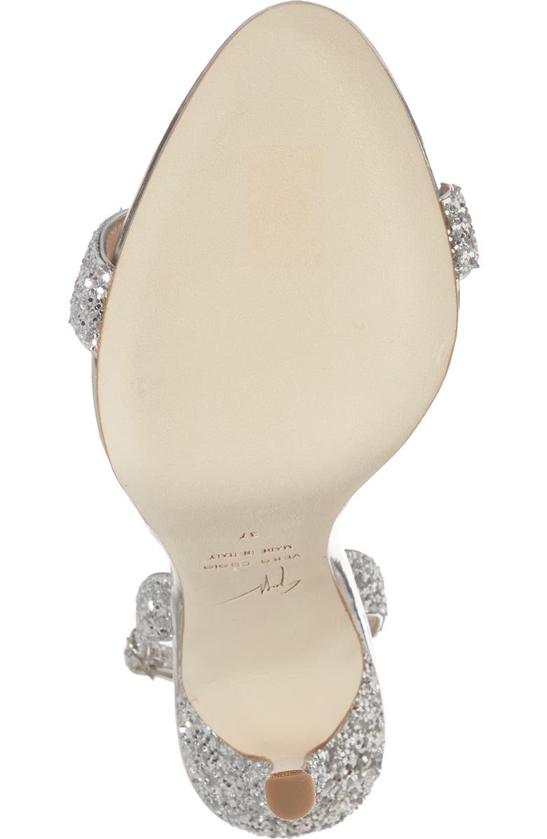 Giuseppe Zanotti Glitter Slingback Sandal, Alternate, color,