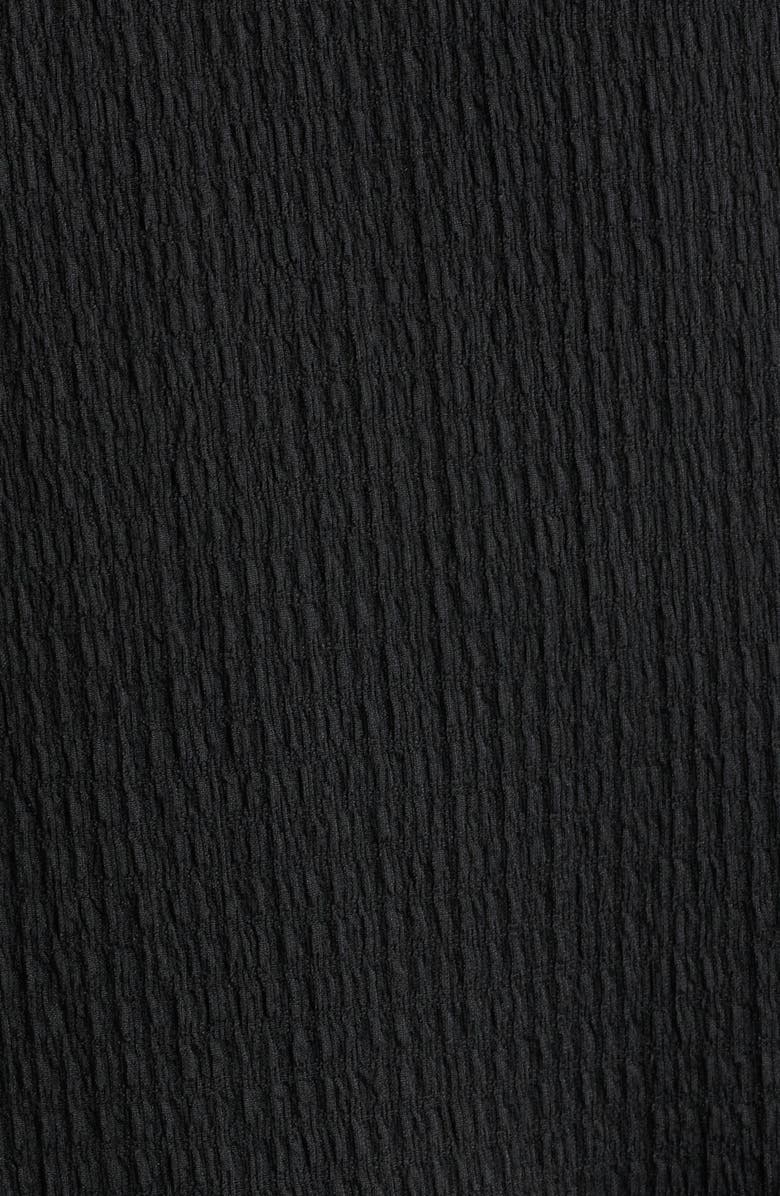 AK ANNE KLEIN Button Front Ruffle Sleeve Top, Alternate, color, 