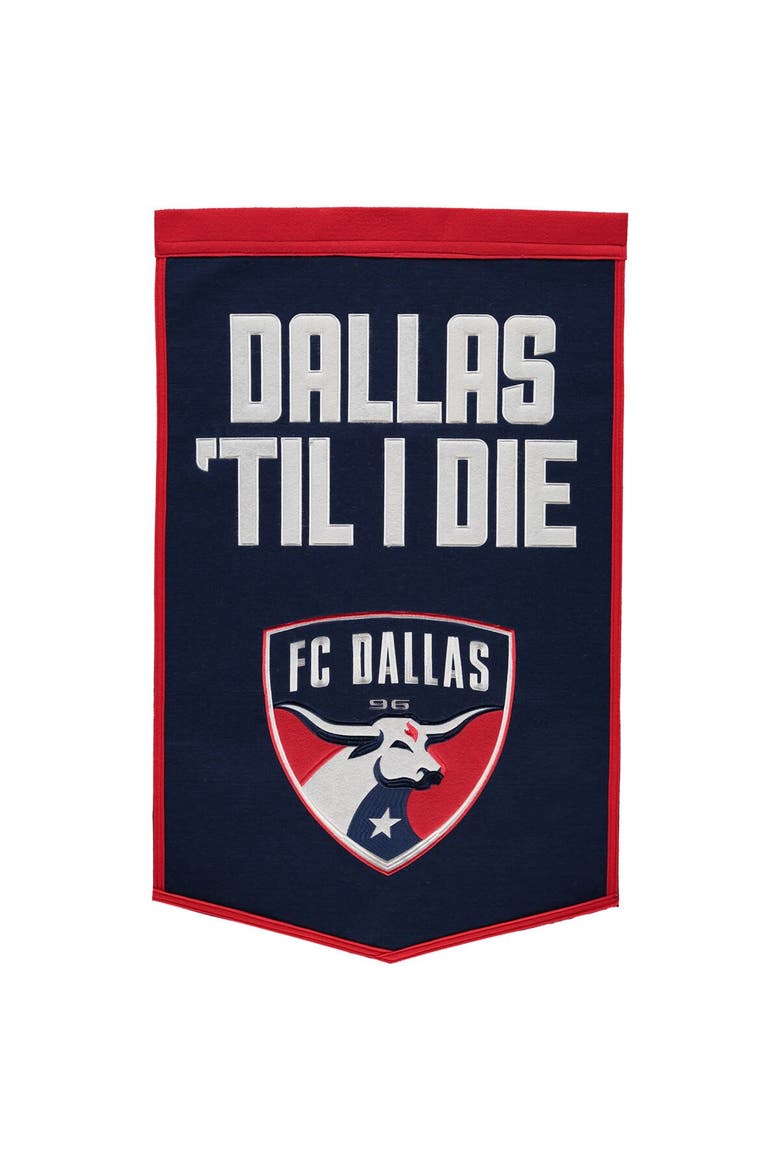 FC Dallas Dynasty Banner, Main, color, Navy