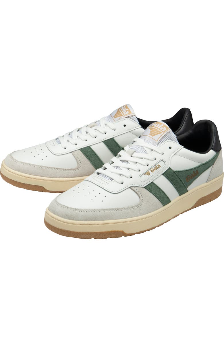 Gola Hawk Sneaker, Alternate, color, White/ Sage/ Black