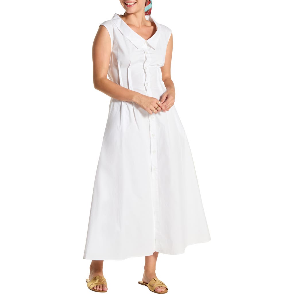 WISHLIST WISHLIST BUTTON FRONT SHIRTDRESS