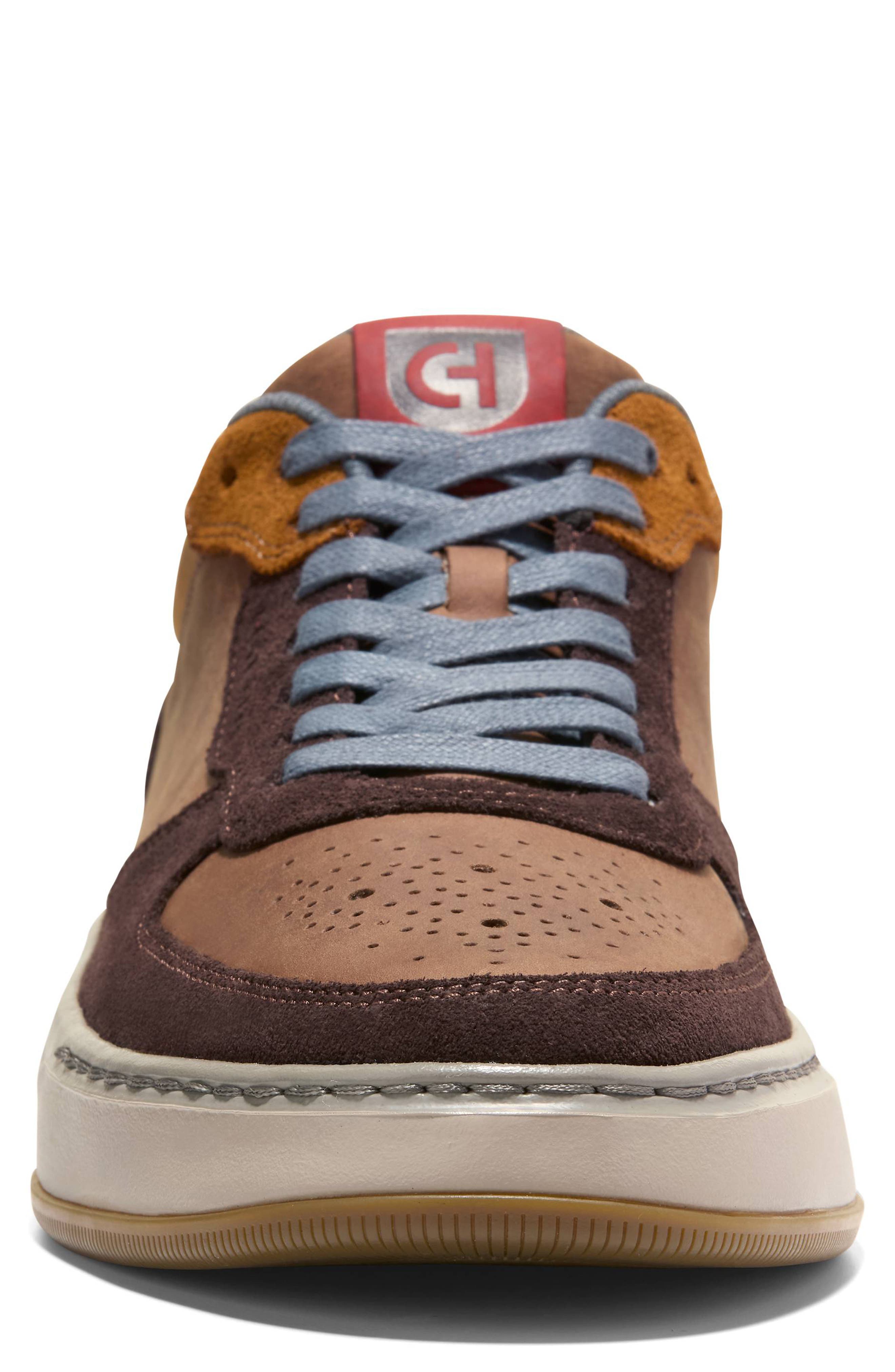 GrandPrø Crossover Sneaker, Alternate, color, TURBULENCE SUEDE / COCONUT