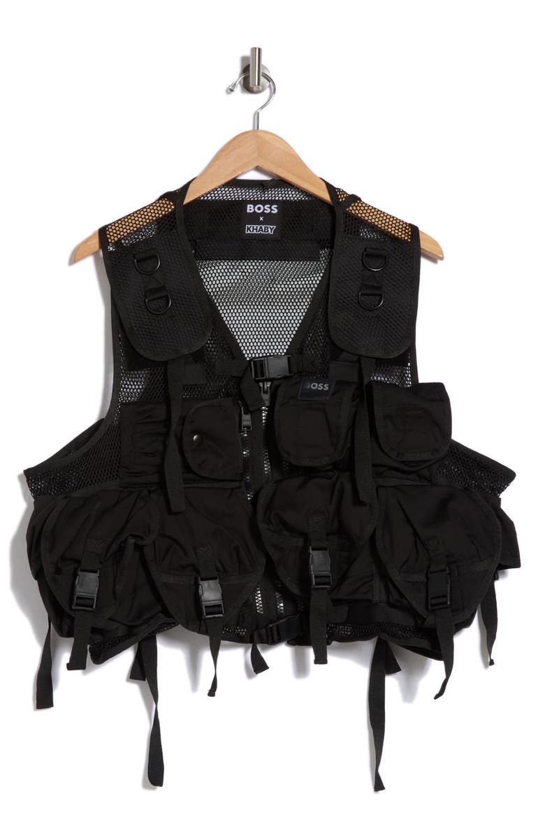 BOSS x Khaby Utility Vest, Alternate, color, 