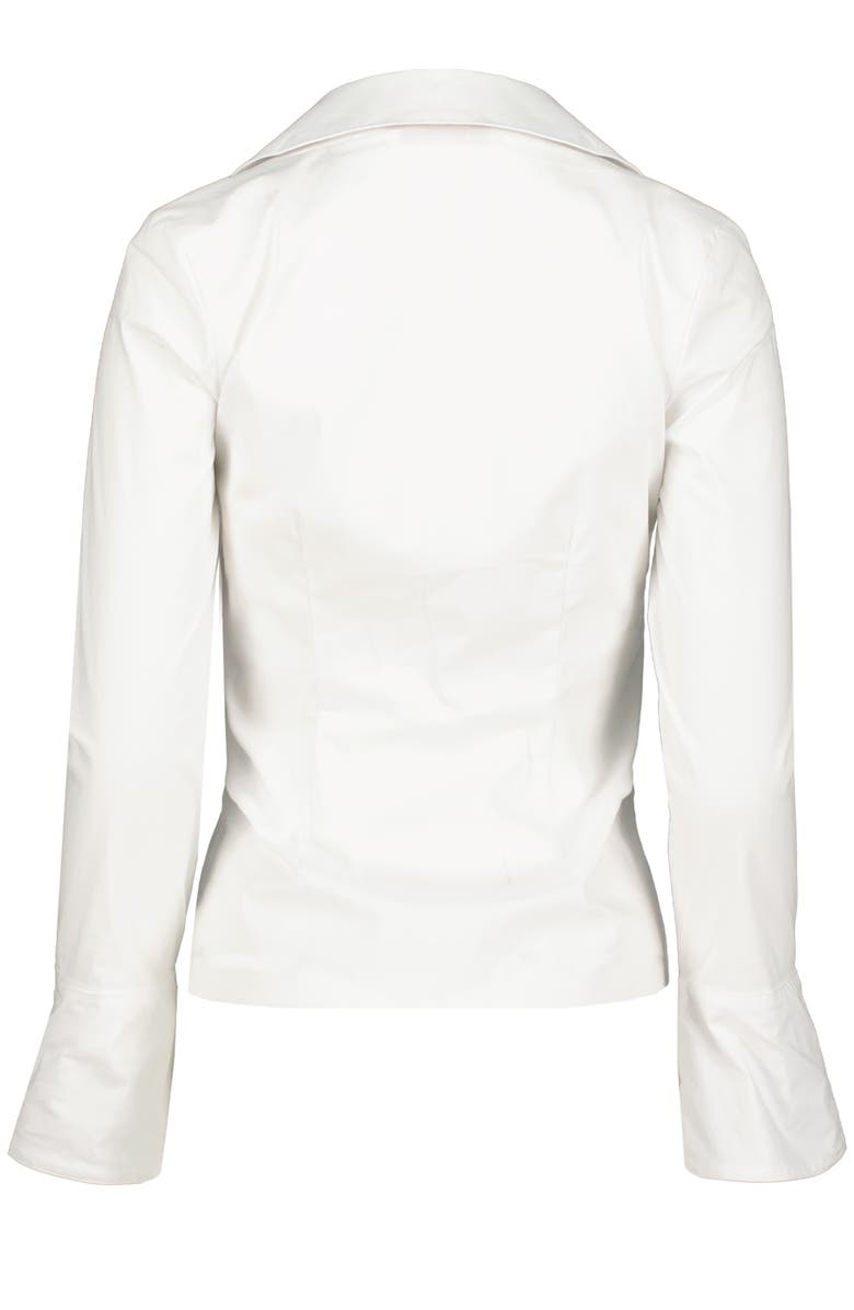 Bishop + Young Spencer Twist Front Blouse, Alternate, color, White