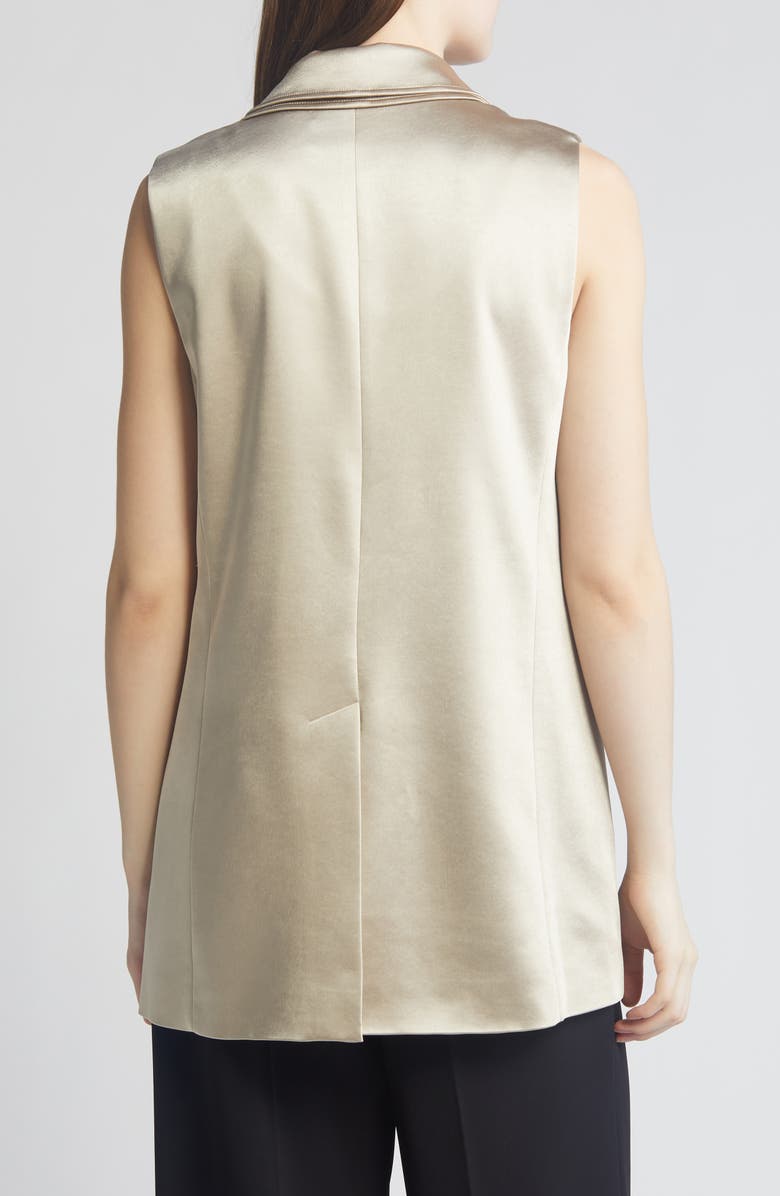 KOBI HALPERIN June Satin Vest, Alternate, color, Fawn