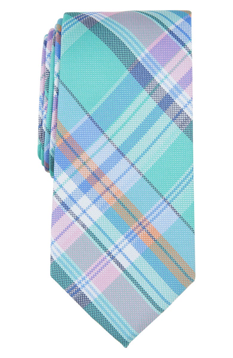 Nautica Madras Plaid Tie, Main, color,