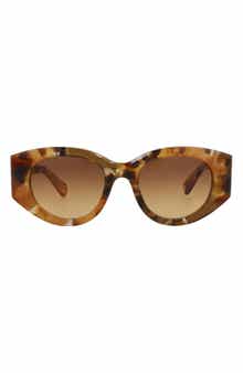 Chloé 51mm Oval Sunglasses