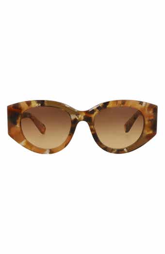 Chloé 51mm Oval Sunglasses
