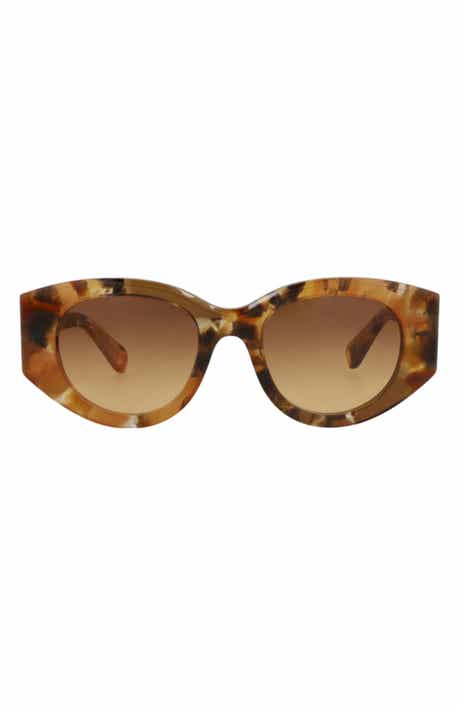 Chloé 51mm Oval Sunglasses
