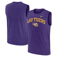 Nike Men's Nike Purple LSU Tigers Primetime Legend Arch Dri-FIT Muscle Tank Top