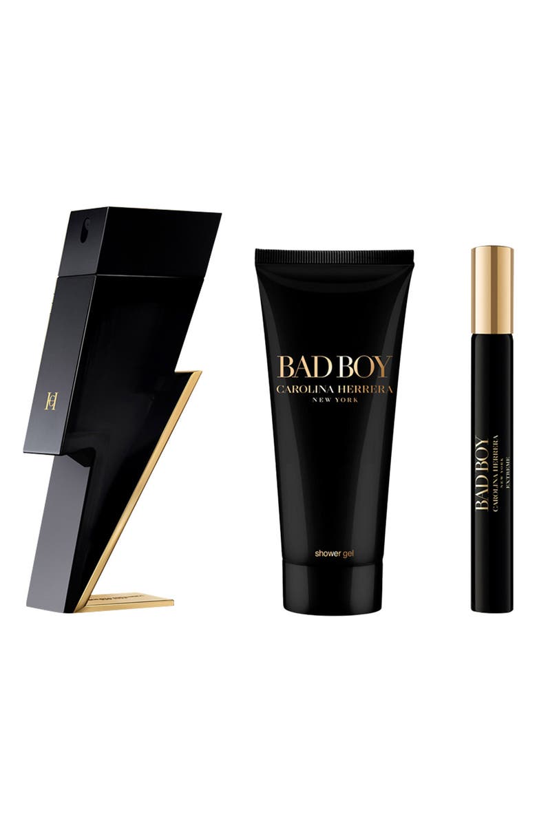 Carolina Herrera Bad Boy Eau de Toilette Set $183 Value, Alternate, color, 