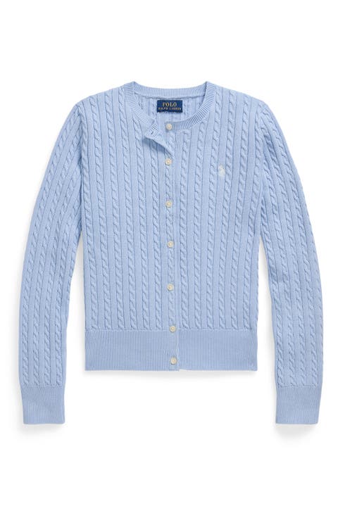 Kids' Mini Cable Knit Cardigan (Big Kid)