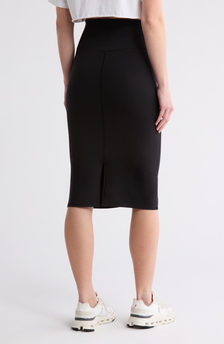 YOGALICIOUS Nude Tech Villa High Rise Active Skirt, Alternate, color, Black