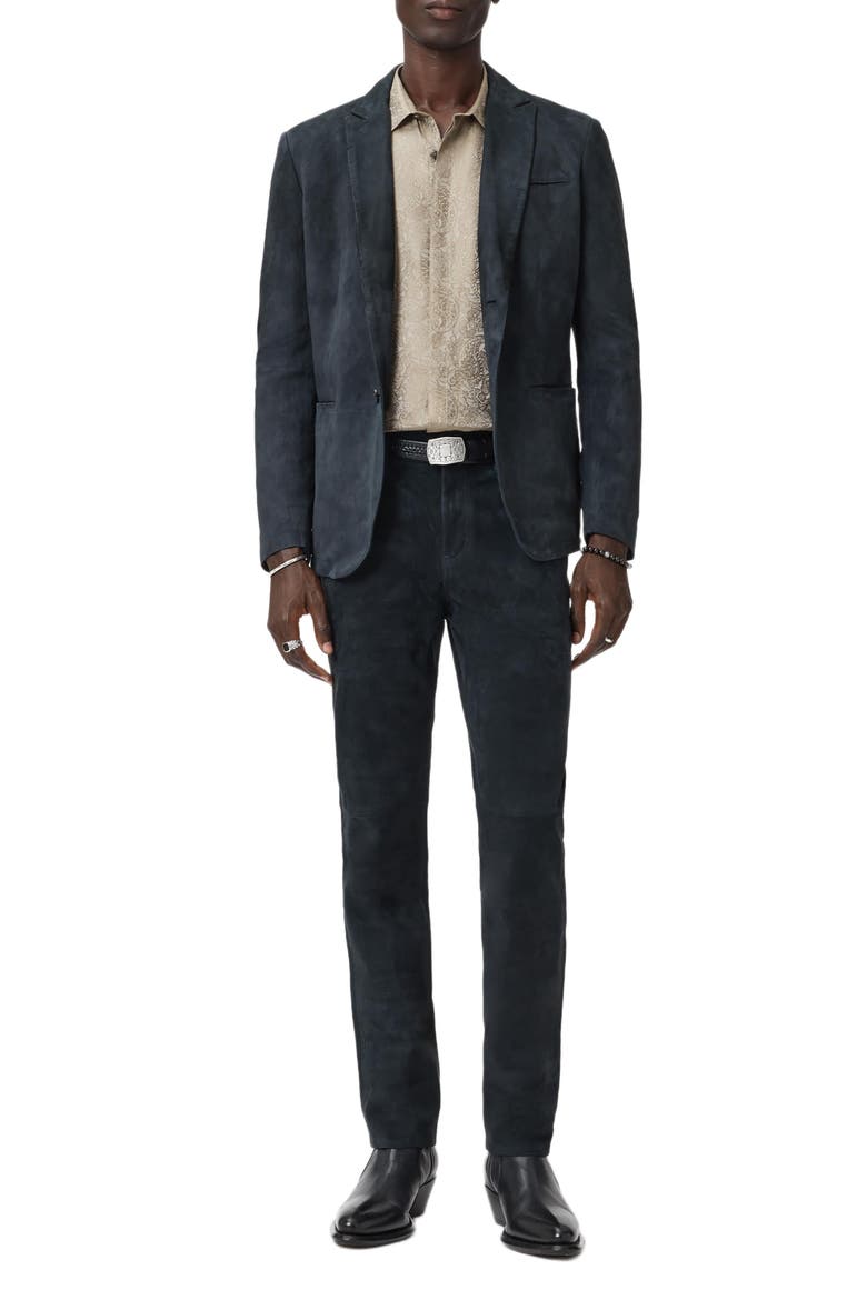 Vito Paisley Jacquard Button-Up Shirt, Alternate, color, HAZE GREY